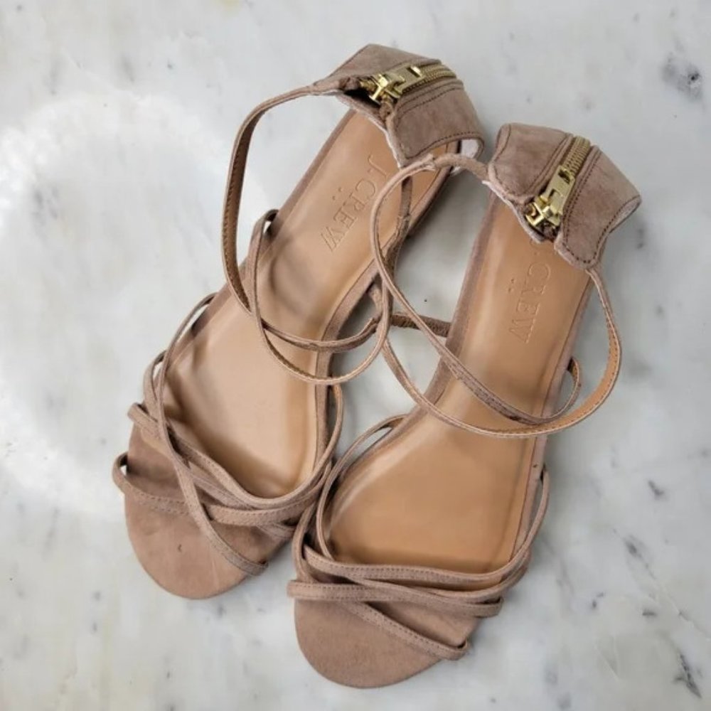 J. Crew suede sandals nwot